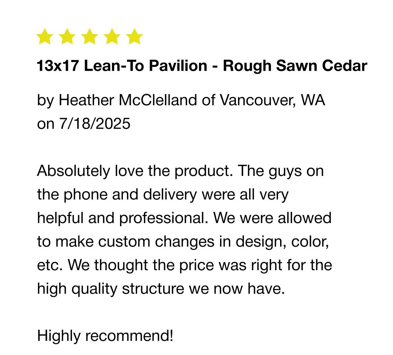 Product review