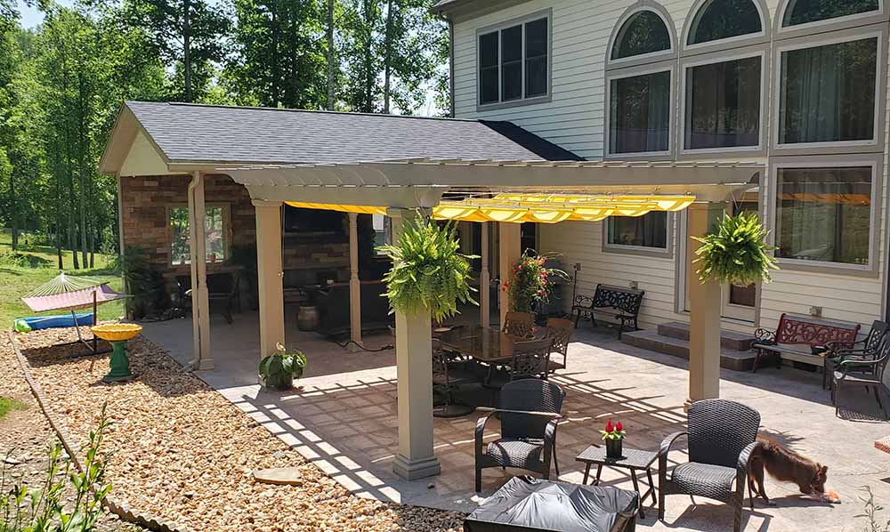 Pergola with Infinity Canopy